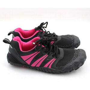 Oranginer Women's Barefoot‎ Shoes Wide Toe Box Zero Drop Black Rose Size 39